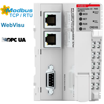 GN-9373 ПЛК, Codesys, Modbus TCP/RTU, OPC UA, WebVisu