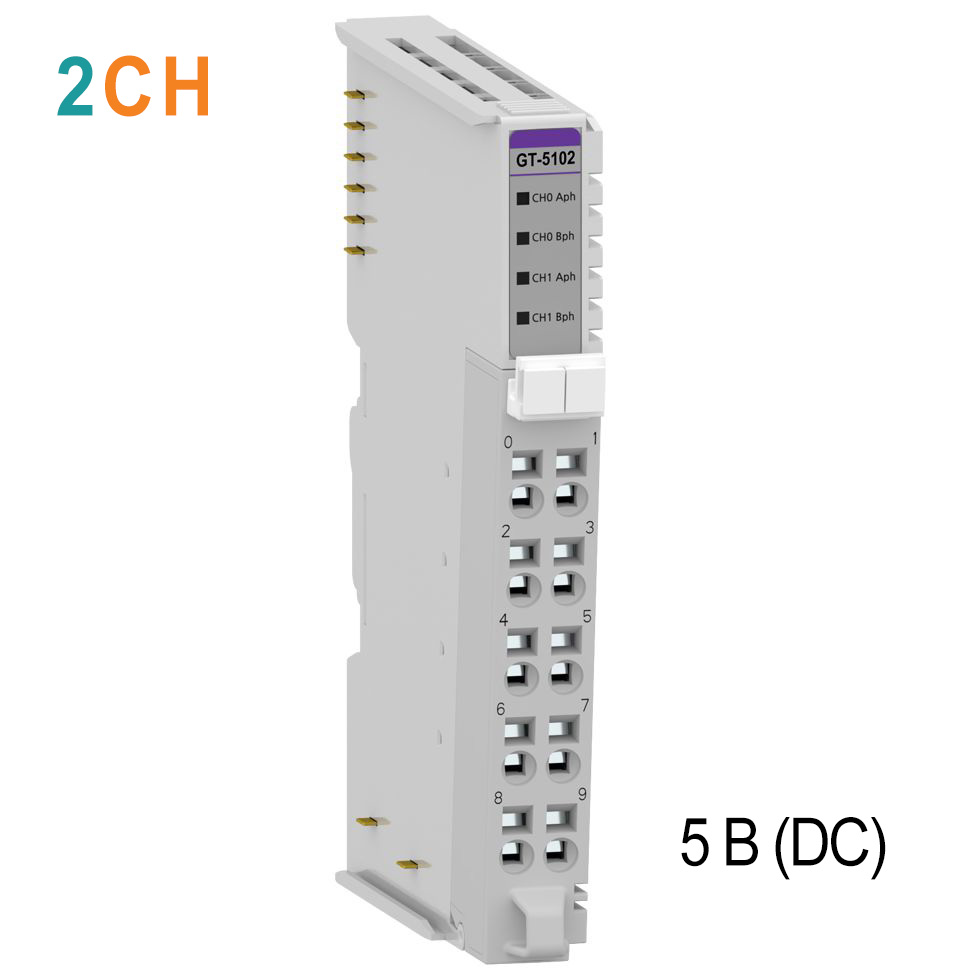 GT-5102 Высокоскоростной счетчик, 2CH, 5 В (DC), RTB 10