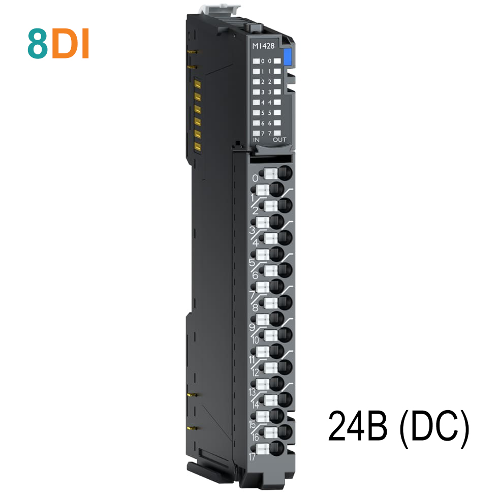 M1428 Дискретный ввод, 8DI, 24 В (DC), Source, диагностика, RTB 18