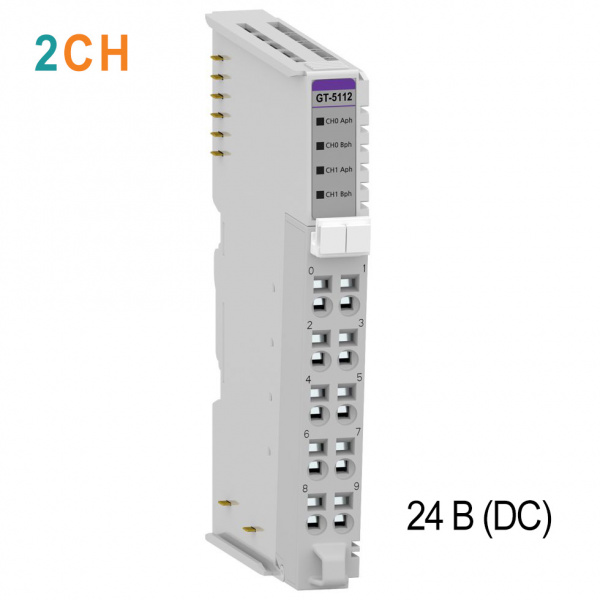 GT-5112 Высокоскоростной счетчик, 2CH, 24 В (DC), RTB 10