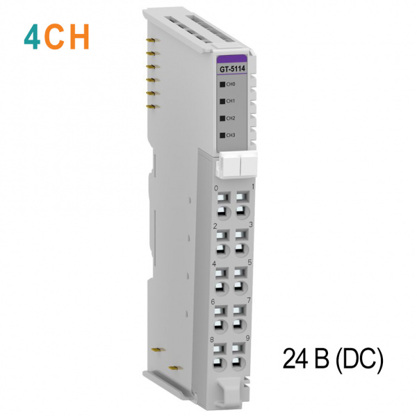 GT-5114 Высокоскоростной счетчик, 4CH, 24 В (DC), RTB 10