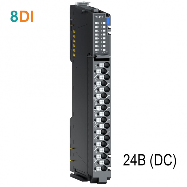 M1428 Дискретный ввод, 8DI, 24 В (DC), Source, диагностика, RTB 18