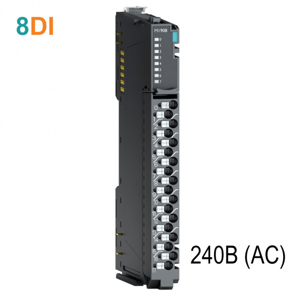 M1908 Дискретный ввод, 8DI, 240 В (AC), RTB 18